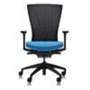 image of quora executive chair with blue seat